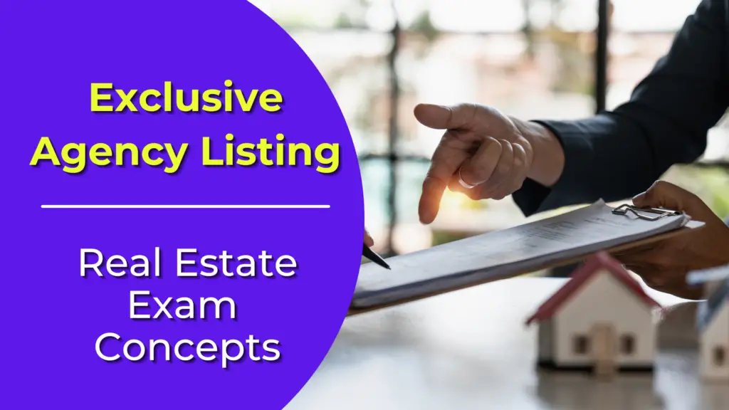 Exclusive Agency Listing Definition