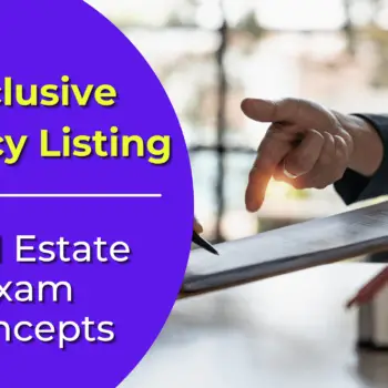 Exclusive Agency Listing Definition