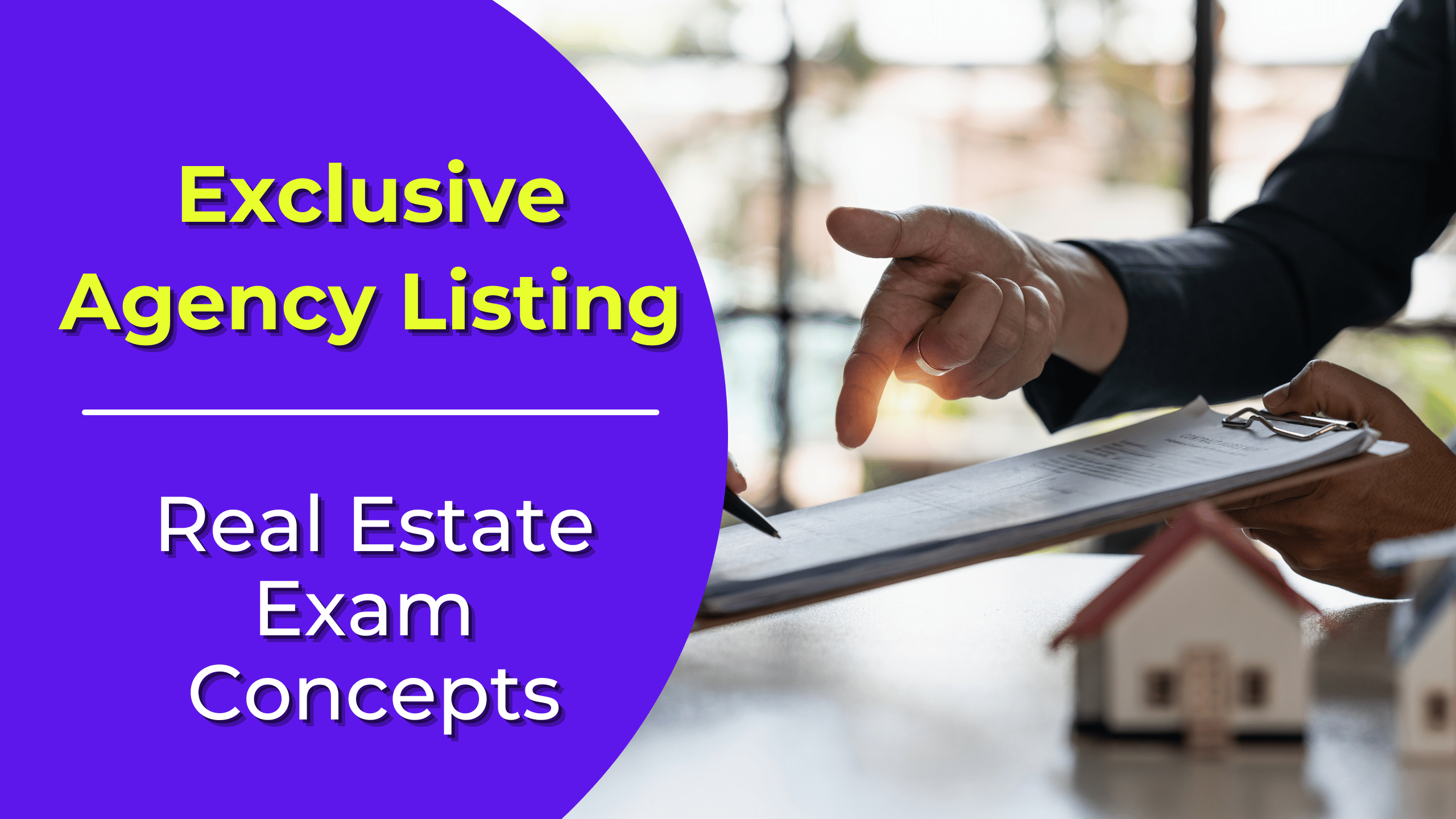 exclusive listing agency