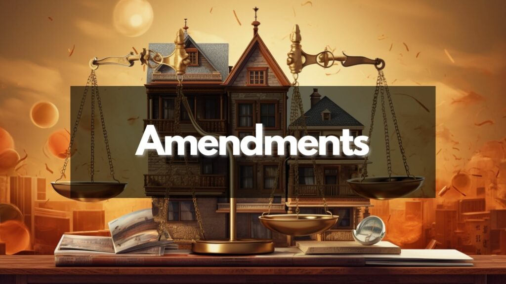 Amendments Definition