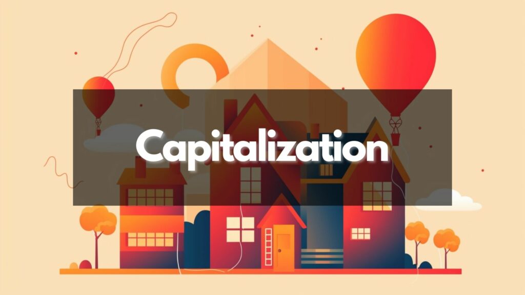 Capitalization