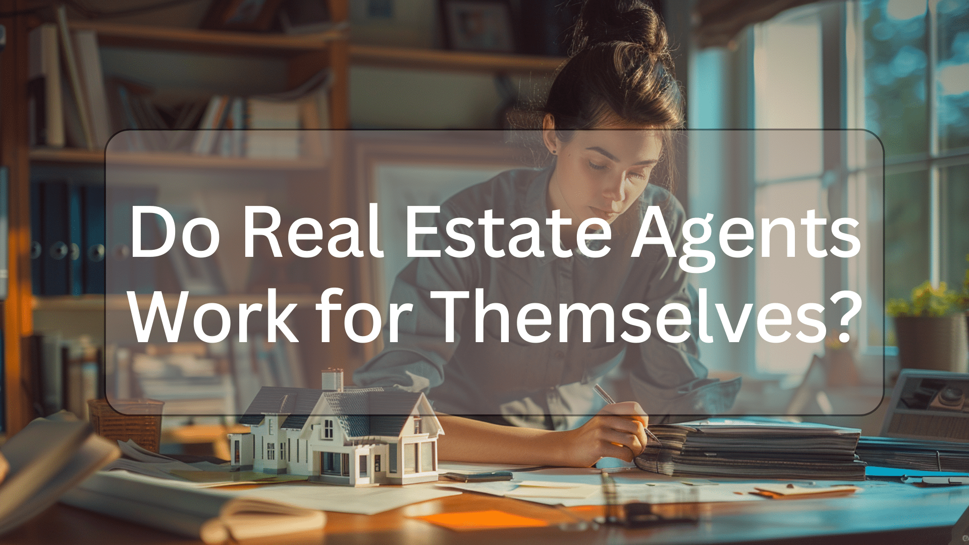 Do Real Estate Agents Work for Themselves illustration