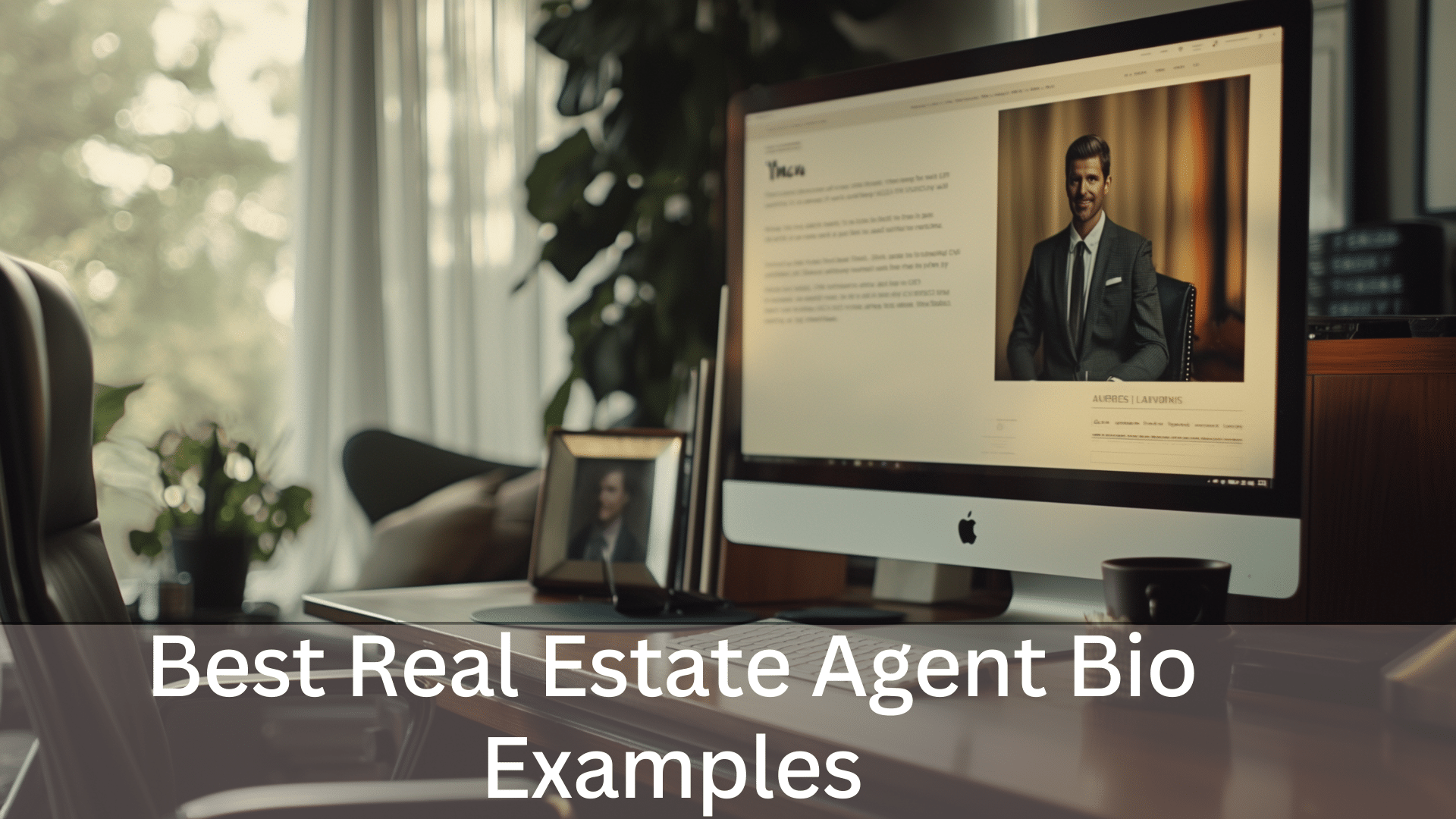Best real estate agent bio examples illustration