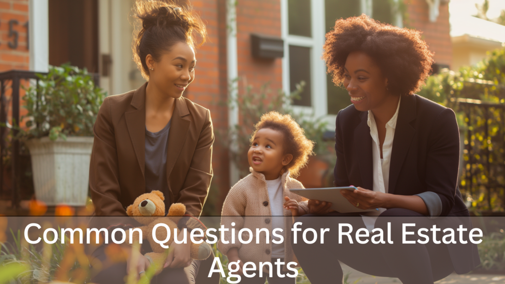 common questions for real estate agents illustration