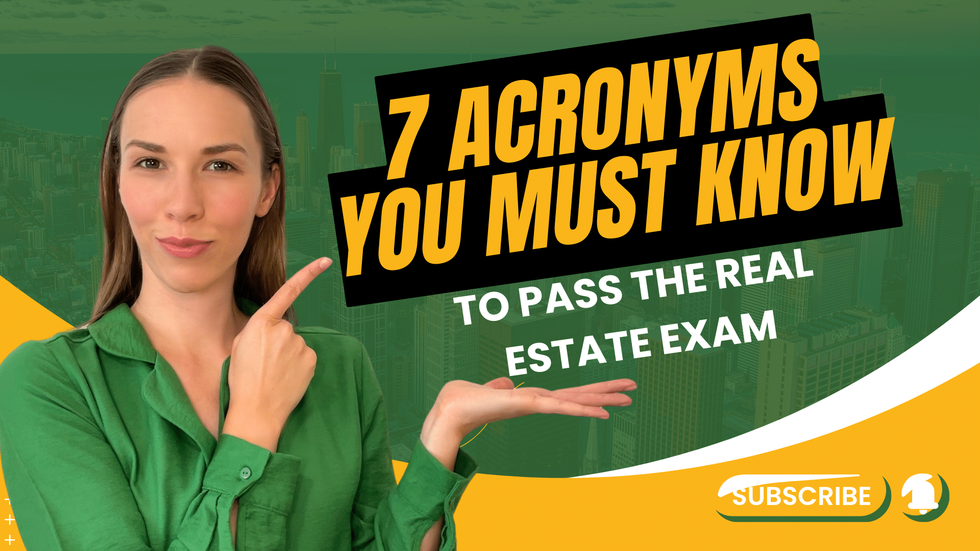 acronyms for real estate exam